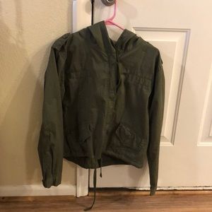 Olive green jacket